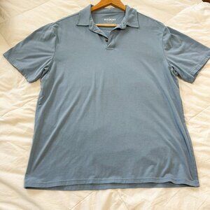 NWOT Alesbury Blue Performance Polo Shirt Quick Dry Moisture Wicking Men’s Large